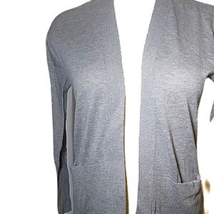 Grey Cardigan w/ Front Pockets-NWT